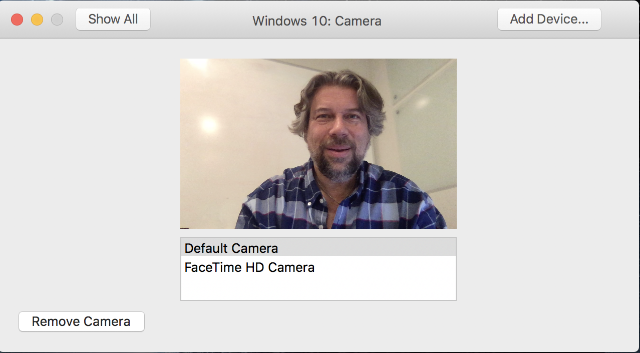 pick a camera to add to your vmware fusion parallels virtual machine