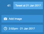 how to schedule tweets in twitter with tweetdeck