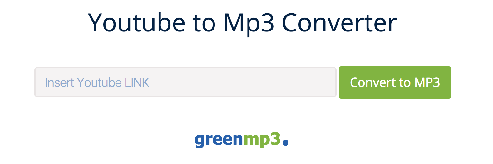 green mp3 youtube mp3 converter