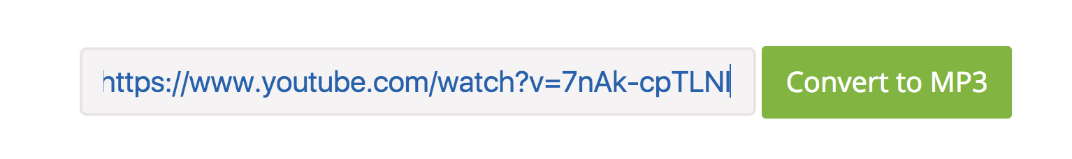 green mp3 youtube convert with url
