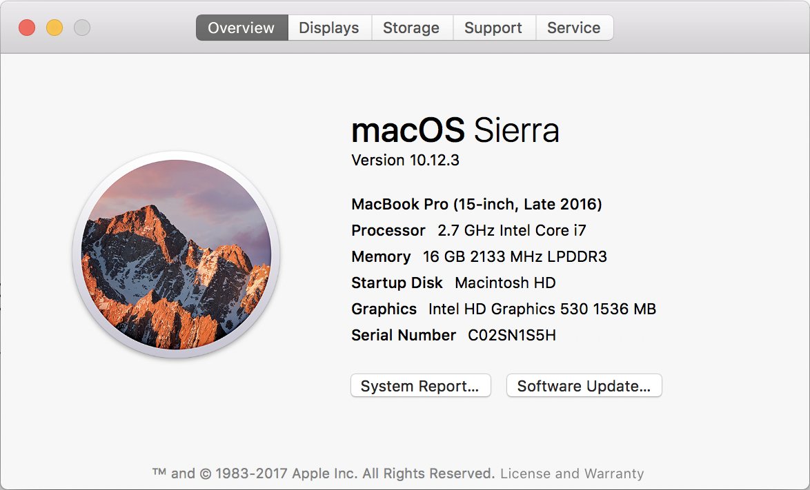 about this mac