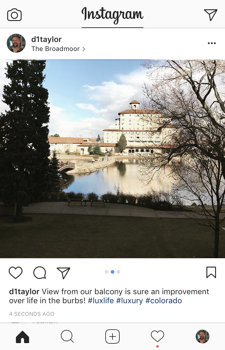 instagram photo album gallery posted - the broadmoor hotel, colorado springs co