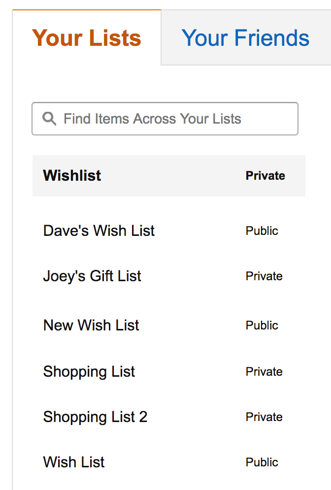 How to Remove Wish Lists? Ask Dave Taylor