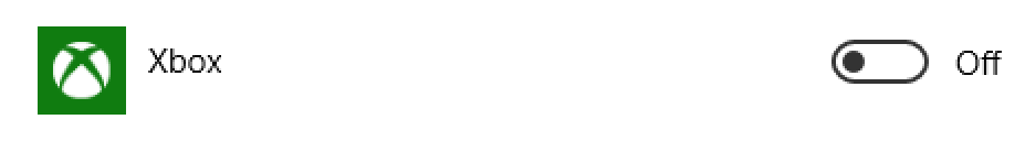 turn off contacts access, xbox app, windows 10.1