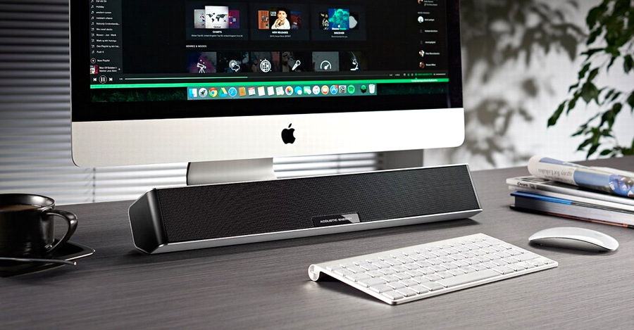 aego soundbar with imac