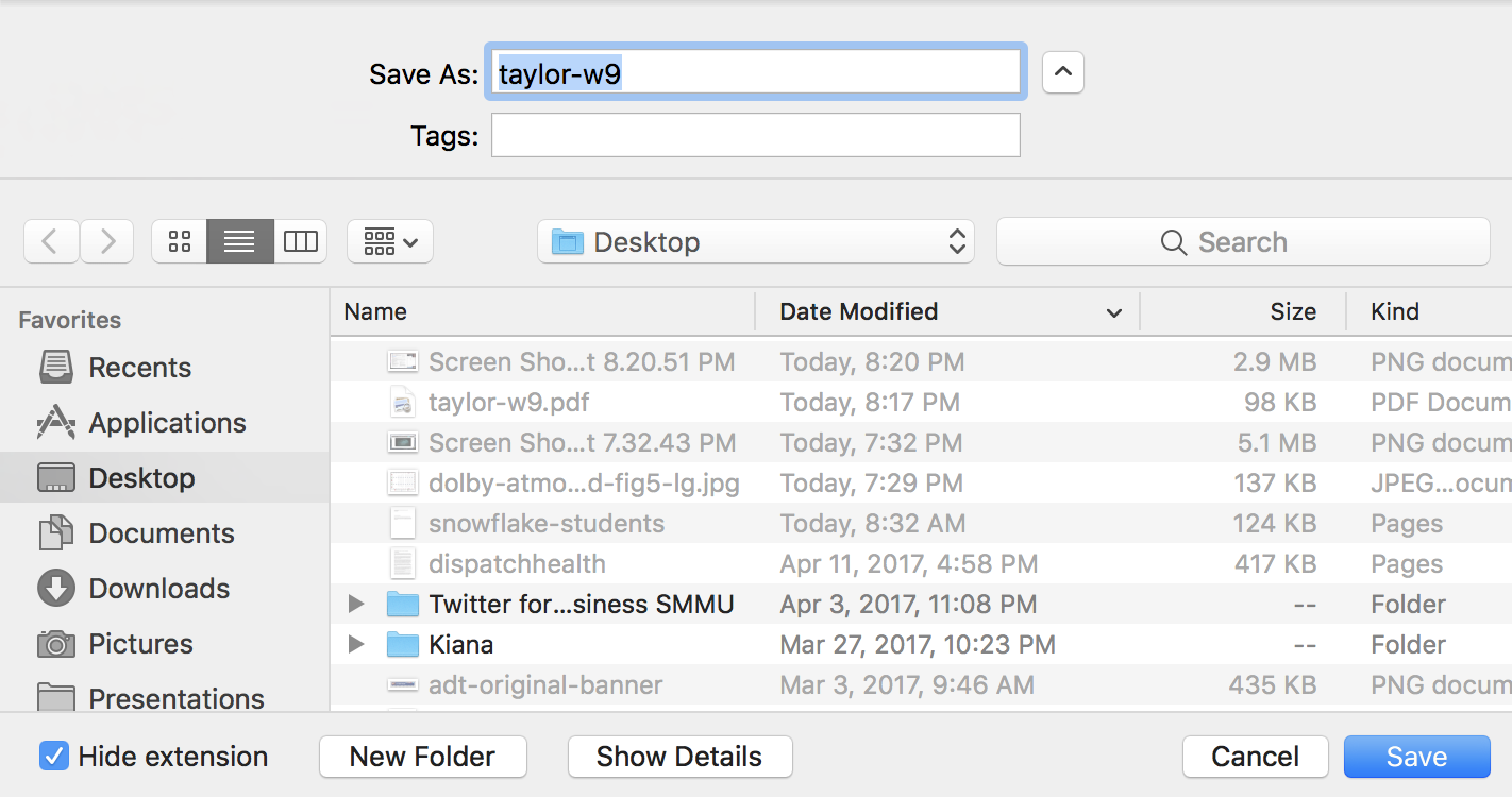 mac preview save as pdf