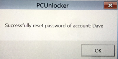 password reset