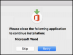 how to force update autoupdate microsoft word office mac macos x