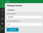 windows 10 win10 mortgage calculator ms microsoft money