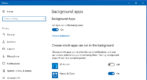 Stop Windows 10 Background Apps Running?