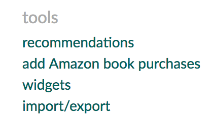 add amazon book purchases - goodreads