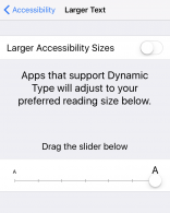Make Text Bigger on an iPhone? - Ask Dave Taylor