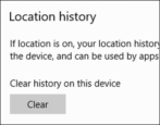 turn off disable windows 10 win10 location history tracking privacy