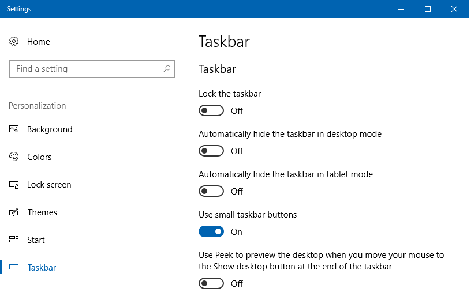 Change Windows 10 Taskbar Icon Button Size Ask Dave Taylor