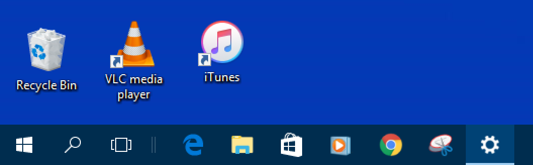 Windows 10 Taskbar Icons Images