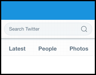 Twitter search