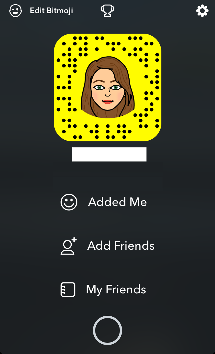 snapchat user profile and scan
