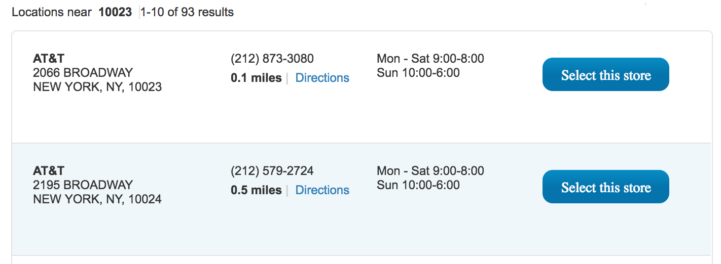 Make An Online Appointment at the AT&T Store?