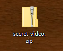 zip archive, windows icon