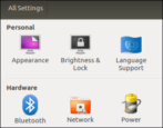 ubuntu linux change customize preference display sleep system