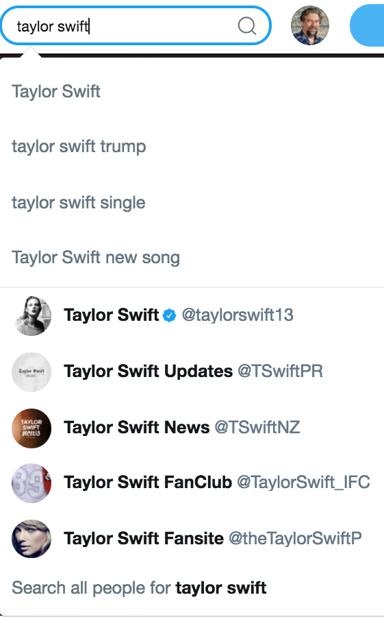 taylor swift on twitter