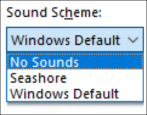 disable turn off alert system sounds beeps windows win10