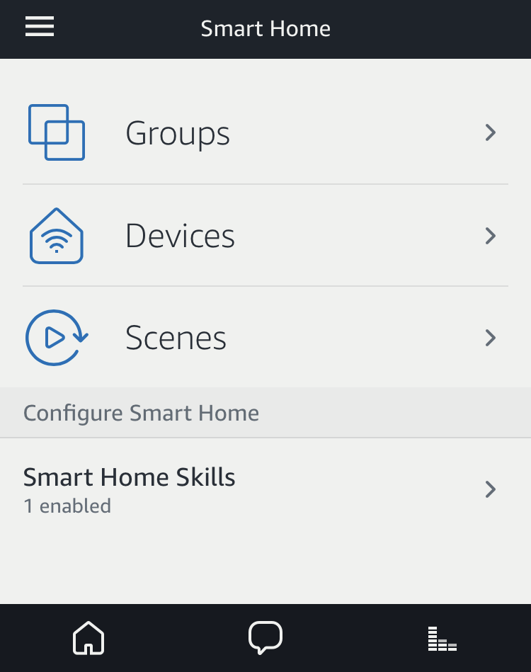 amazon echo alexa smart home settings