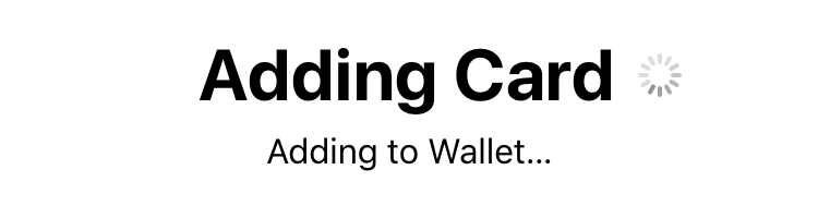 adding credit card to apple pay wallet