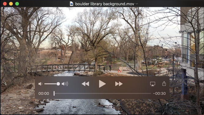 mov video footage quicktime player