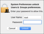 test fix root no password hack mac macos x