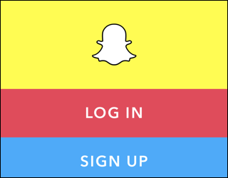 Snapchat log in