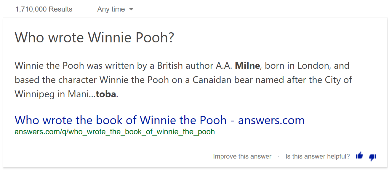 who wrote winnie the pooh bing