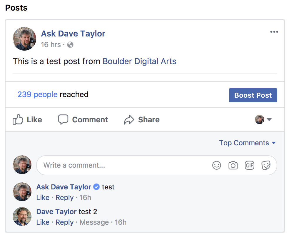 i cant find delete comment on facebook
