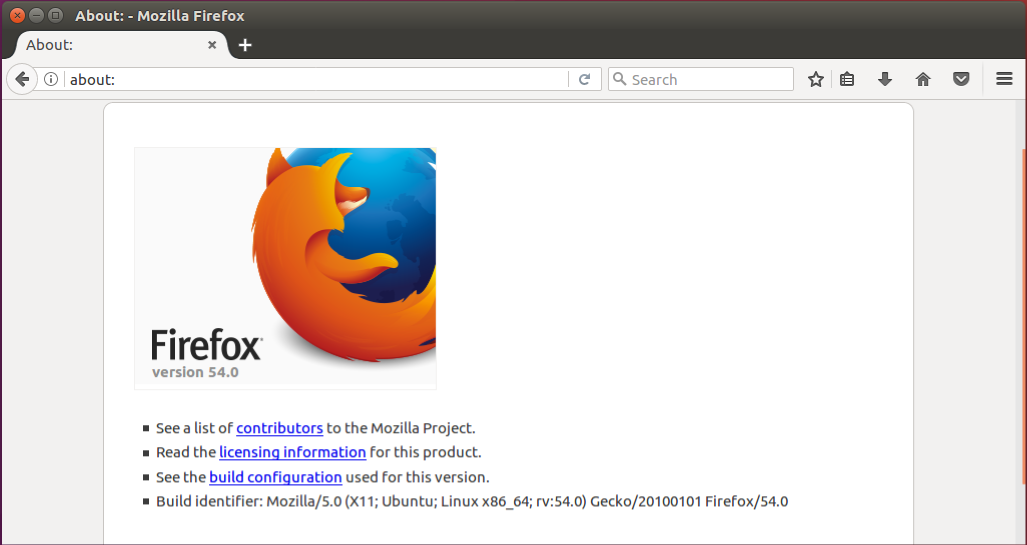 firefox about