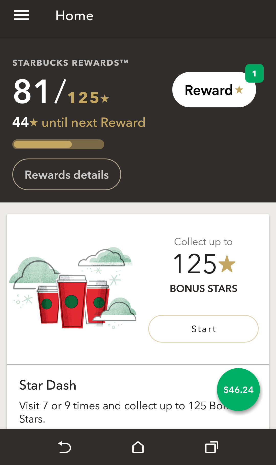 starbucks app android