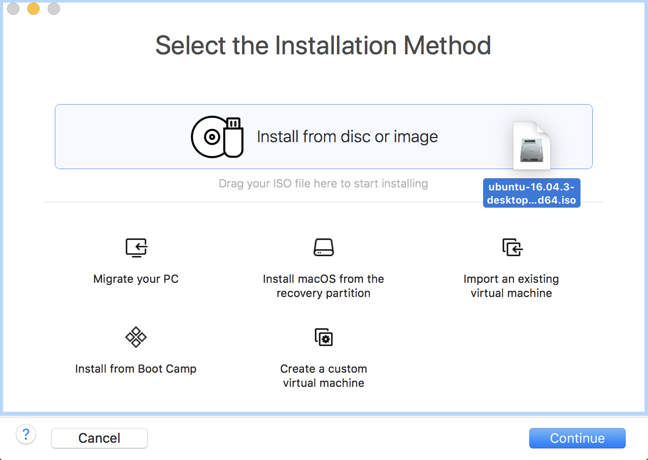 create new virtual machine vm vmware fusion mac