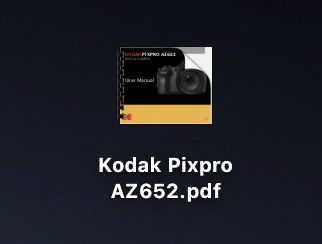 pdf document: kodak pixpro az652 user manual