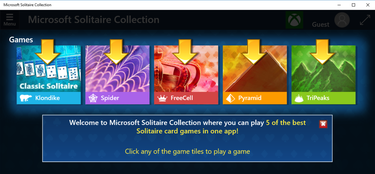 microsoft solitaire collection