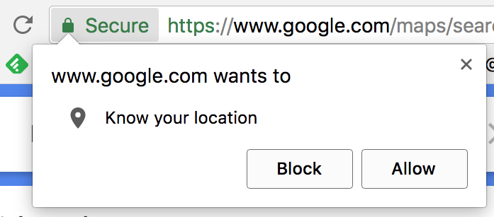 sure you want to delete block location chrome