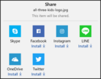 win10 windows share to twitter how to