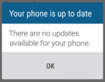 check for app system firmware updates android smartphone phone