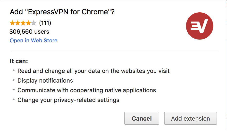 install expressvpn for chrome