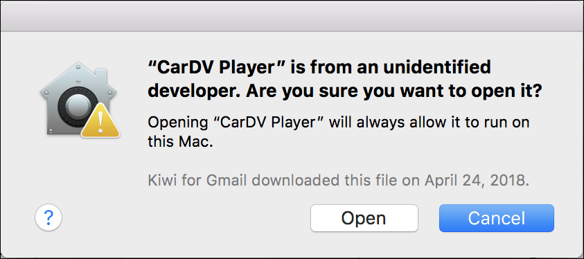 open unidentified app developer program anyway mac macos x