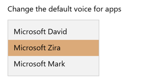 windows 10 speech dictation voice david zira mark