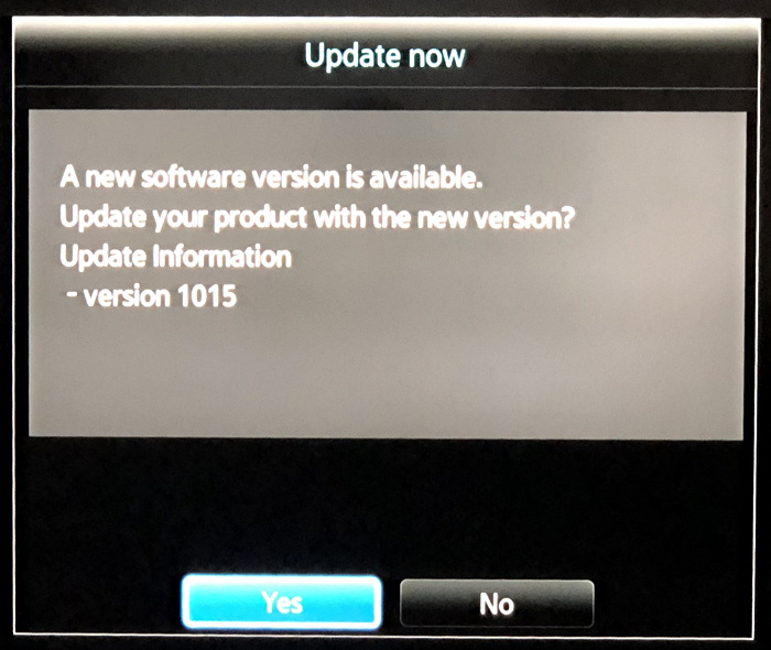 update samsung firmware?