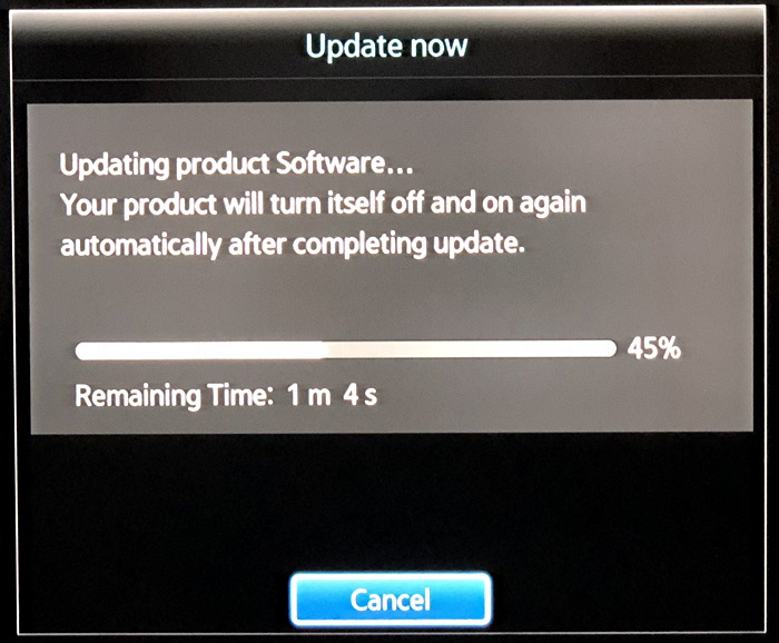 Samsung Blu Ray Player Firmware Update