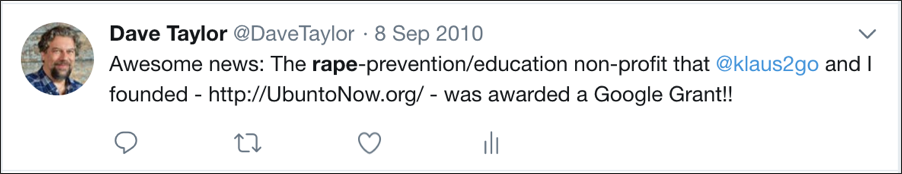 rape prevention tweet