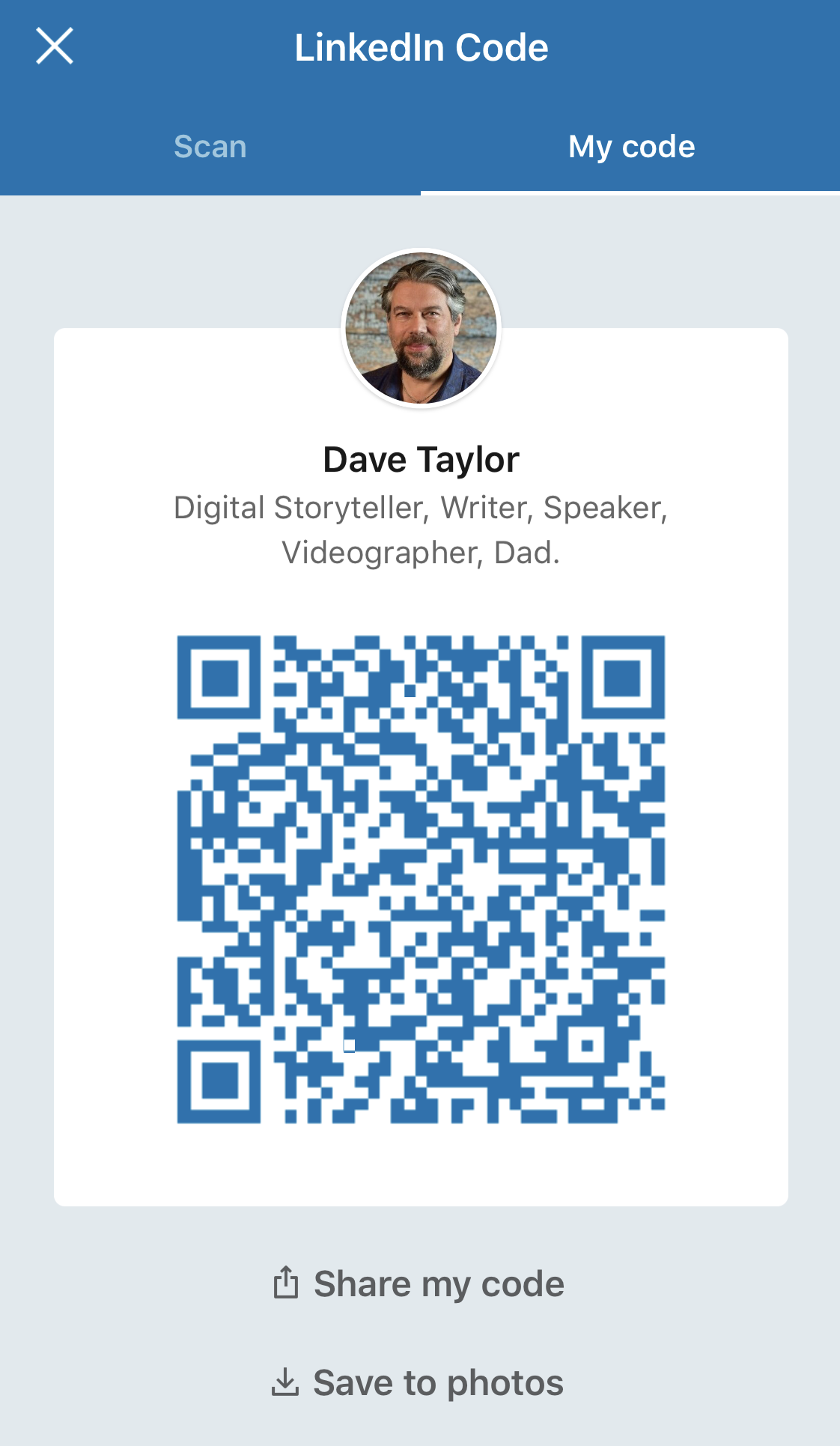 linkedin code qr code how to make generate