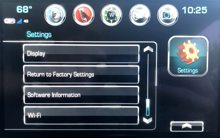 chevy mylink factory reset