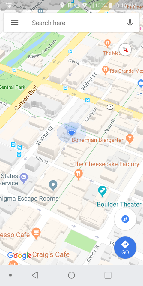 google maps for android